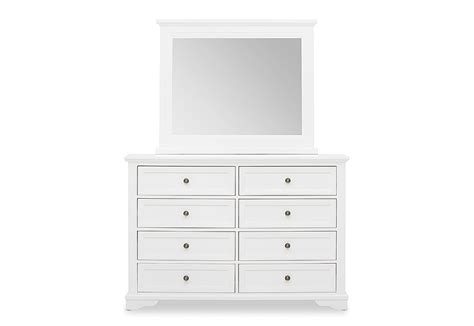 chanel dressing table amart|WHITE CHANELLE Dresser with Mirror .